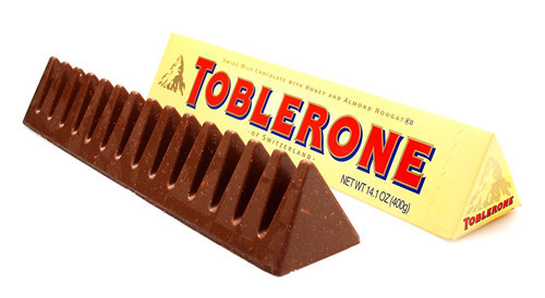 Швейцарський молочний шоколад Toblerone з медом і мигдальною нугою 100 г