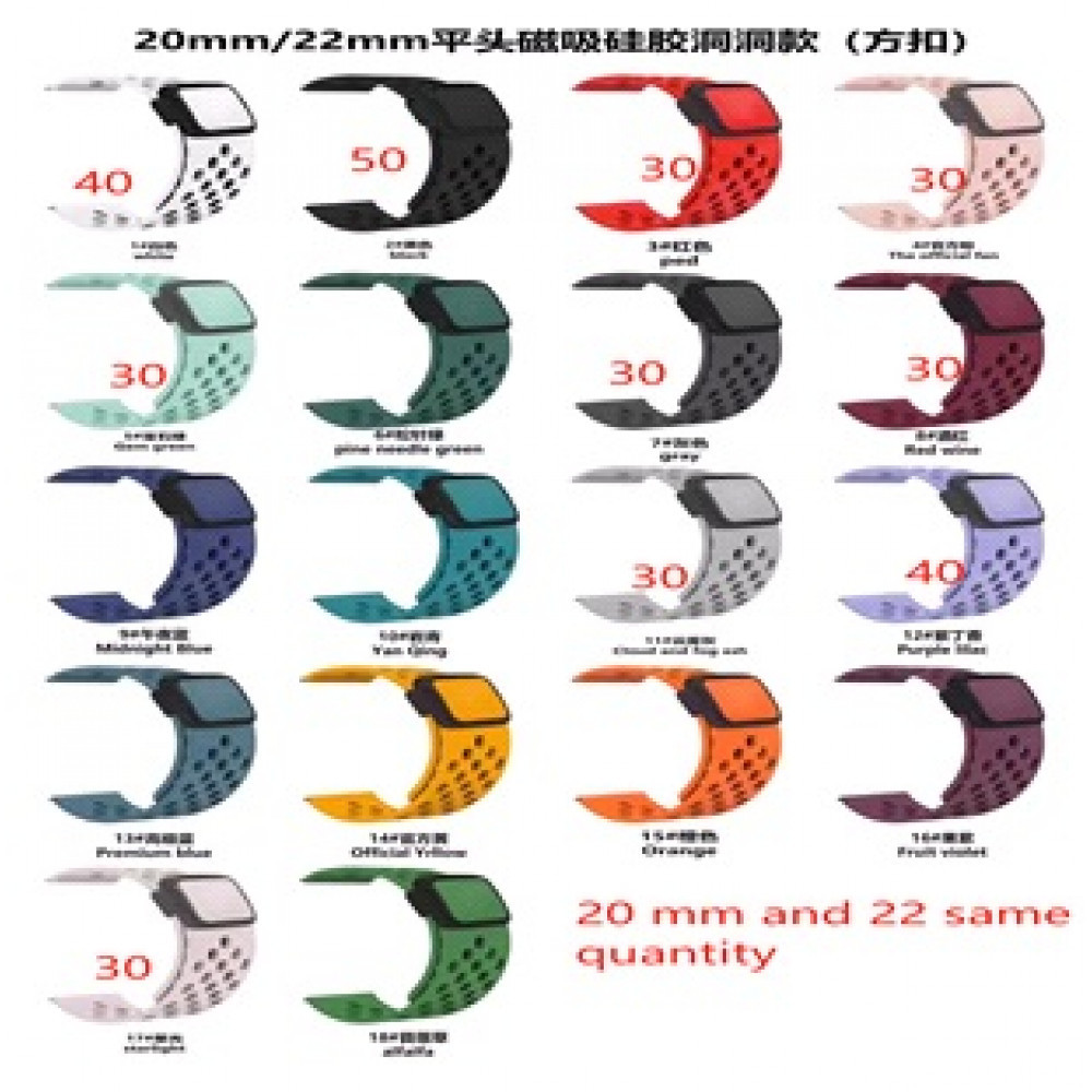 Ремінець Magnetic Lock Nike — Універсальний 22 mm — Gem Green, фото 1