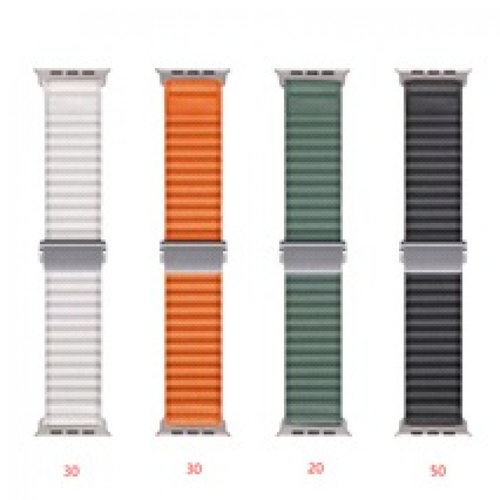Ремінець Alpine Metal Lock Apple Watch 42 mm 44 mm 45 mm 49 mm — Green