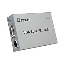 Подовжувач відеосигналу VGA 100m Dtech DT-7020 (74-00063), фото 2