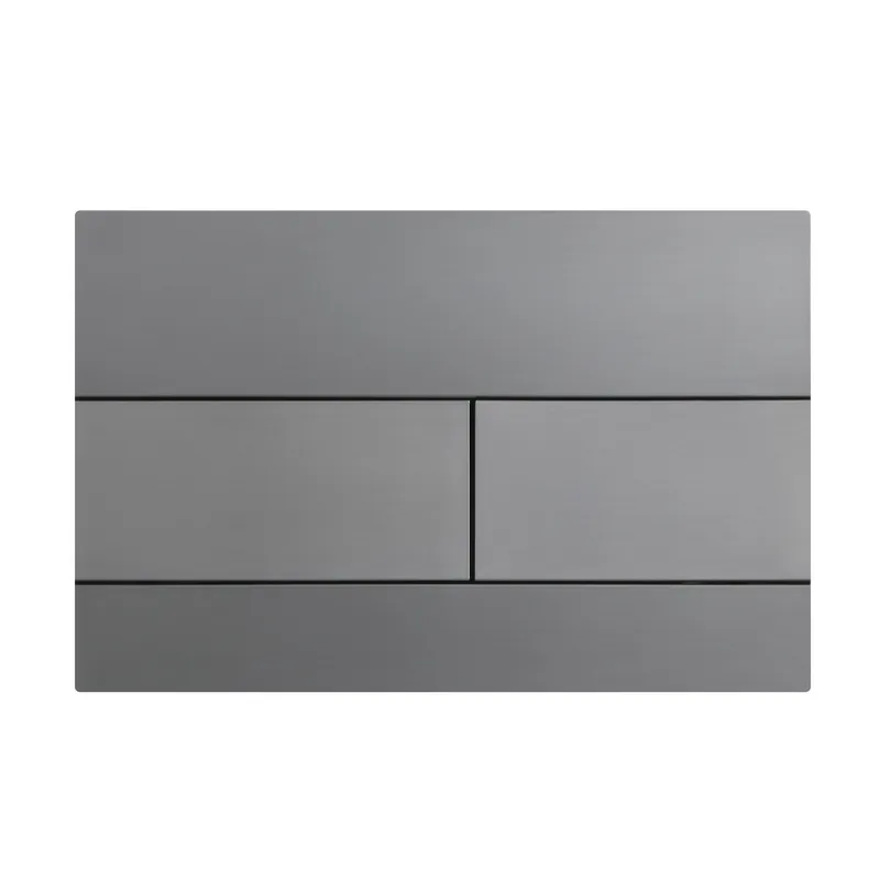 Панель змиву Koer KT-0603-07 240x160x10mm пластикова, лінійна кнопка (KR5321)