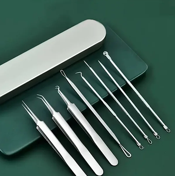 Інструмент для чищення обличчя, набір для чищення обличчя 8 шт