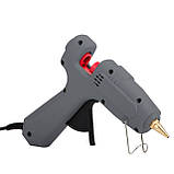 Пістолет клейовий 40 Вт, 230 В, 180-195 °C під стрижні 10.8-11.5 мм, 10-16.5 г/хв. INTERTOOL RT-1102, фото 3