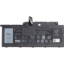 Акумулятор для ноутбуків Dell Inspiron 17 7737 (F7HVR) 14.8 V 58 Wh