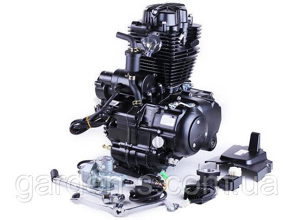 Двигун CG 250/CG250-B ТАТА на мотоцикл ZONGSHEN (оригінал) (з повітряним охолодженням, бензиновий), механіка, фото 4