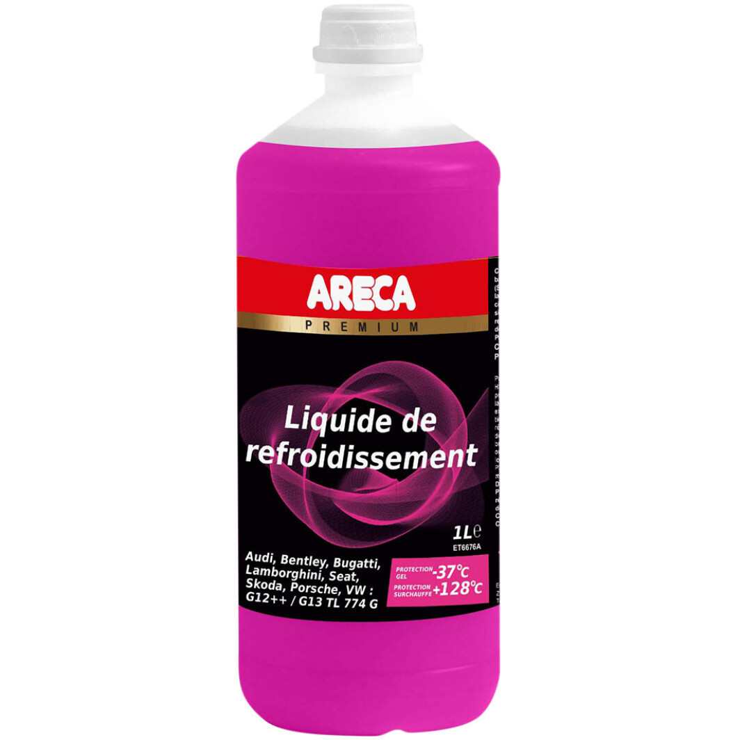 Areca Premium LR UC-37 рожевий -37 °C, 1 л (560664) готовий антифриз, фото 1