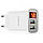 Мережевий зарядний пристрій BOROFONE BA58A Mighty dual port digital display charger 12W White, фото 4