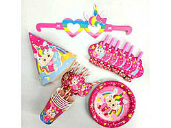 Святковий набір Baby Girl #315, 36 одиниць арт.871315 ТМ PELICAN