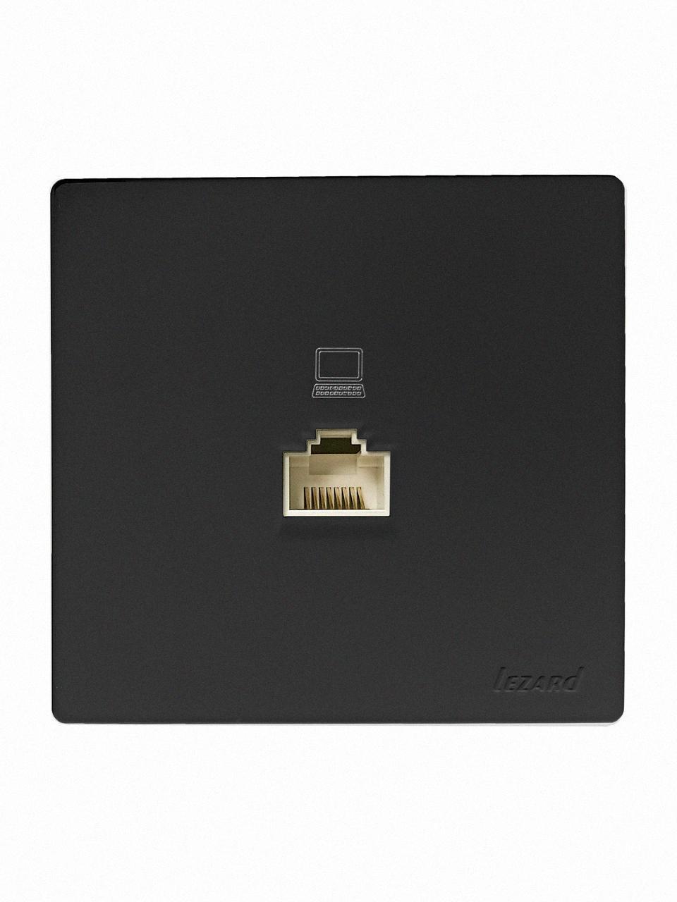 Комп'ютерна розетка накладна PC RJ45 5e Lezard LETO
