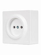 Розетка накладна без заземлення Lezard LETO 16A, 250V, фото 3