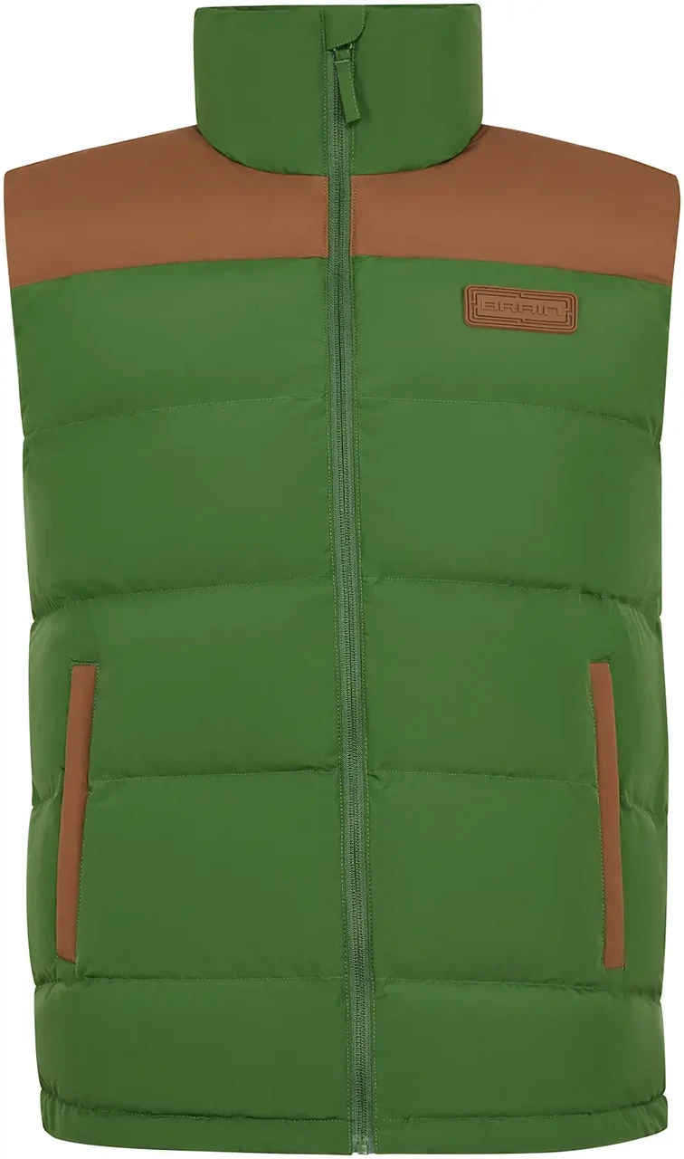 Жилет Brain Puffed Vest XL Green {1858-piho} - фото 1 - id-p2561185315