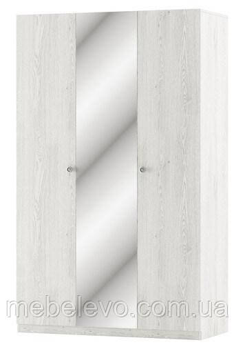 Шафа Вівіан 3ДЗ(120) 2200х1200х570мм аляска + моноліт   Світ меблів