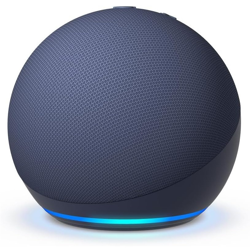 Акустична система Amazon Echo Dot (5th Gen) Smart Speaker with Alexa Deep Sea Blue_US ( Синій ) DS