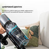 Акумуляторний пилосос Cecotec Conga Rockstar 2500 Thunder Flex Animal (CCTC-08427) ( чорний/бірюзовий ) DS, фото 7