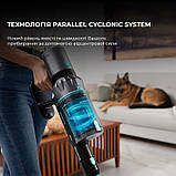 Акумуляторний пилосос Cecotec Conga Rockstar 2500 Thunder Flex Animal (CCTC-08427) ( чорний/бірюзовий ) DS, фото 10