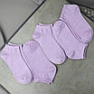 Шкарпетки жіночі 12 пар короткі однотонні «Фіалкові» розмір 36-40 арт. 220.12, фото 7