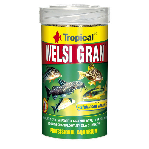 Сухий корм Tropical Welsi Gran для акваріумних донних риб, 65 г (гранули) (*)