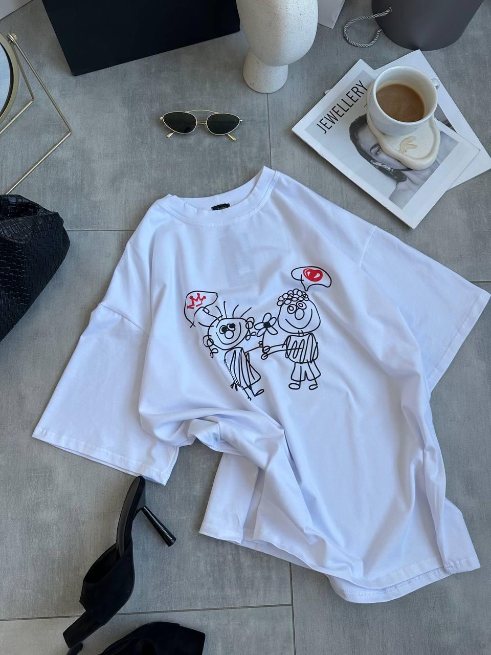 Футболка з веселим малюнком, фото 1