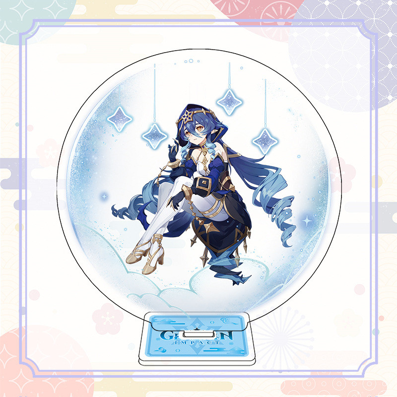 Одношарова акрилова фігурка Genshin Impact Геншин Імпакт Layla Лайла 15 см, фото 1