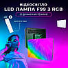 Прямокутна світлодіодна LED-лампа RGB F99 22,5х16 см, фото 4