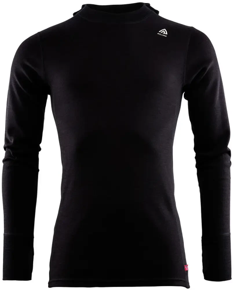 Термокофта Aclima WarmWool 200 Hood Sweater Men L Black {8420-piho}, фото 1