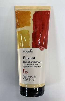 Маска для підтримки кольору волосся Nouvelle Rev Color Up Red 200 мл, фото 1