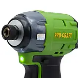 Акумуляторний гвинтоверт Procraft PS22 (Без АКБ та ЗП) Імпакт, фото 7