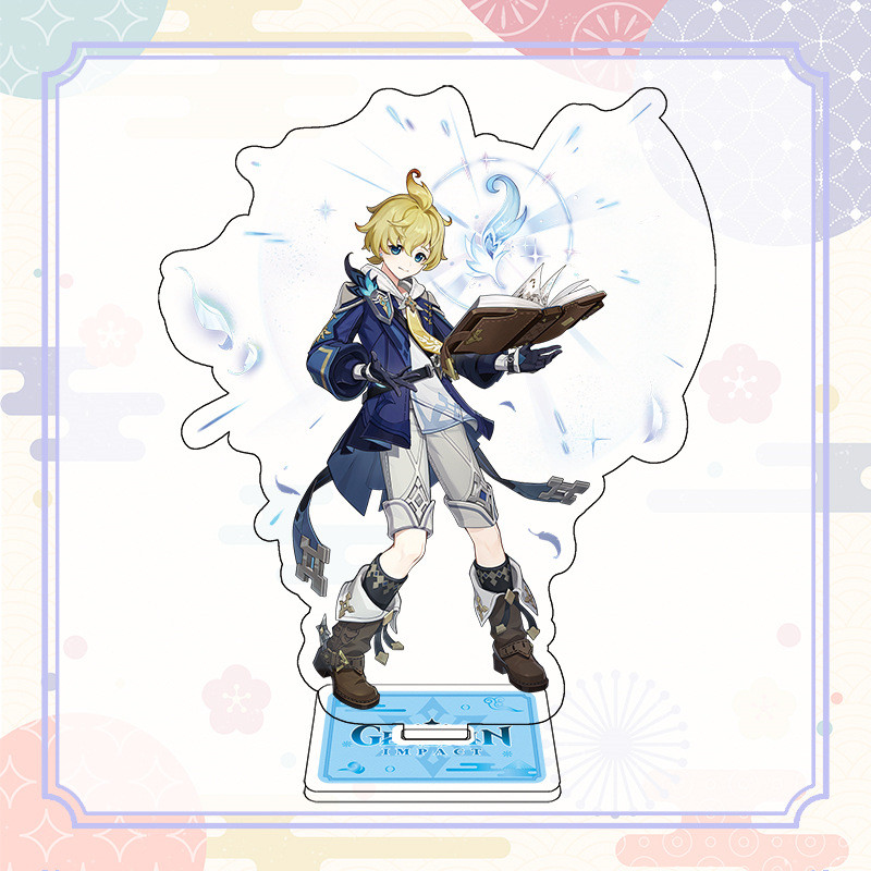 Одношарова акрилова фігурка Genshin Impact Геншин Імпакт Mika Міка 15 см, фото 1