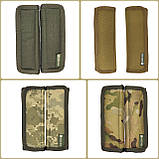 Демпферні плечові накладки для плитоноски Наплічники демпфер подушки під лямки бронежилета плитоноски Чорні, фото 5