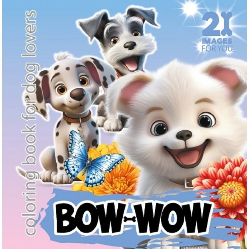 Розмальовка Art studio of Happines песики, 21 малюнок 16х16 см
