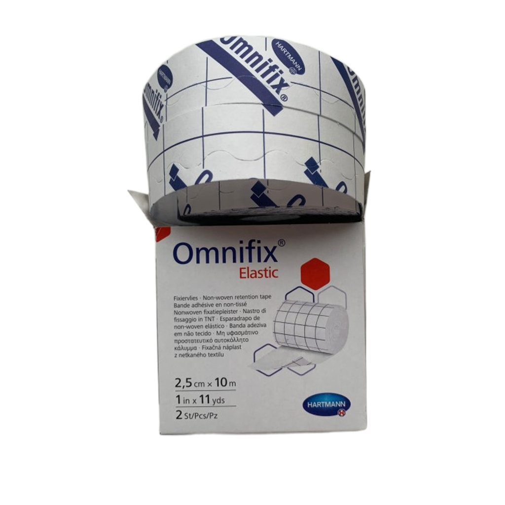 Пластир еластичний фіксуючий на нетканій основі Omnifix Elastic 2.5см х 10м