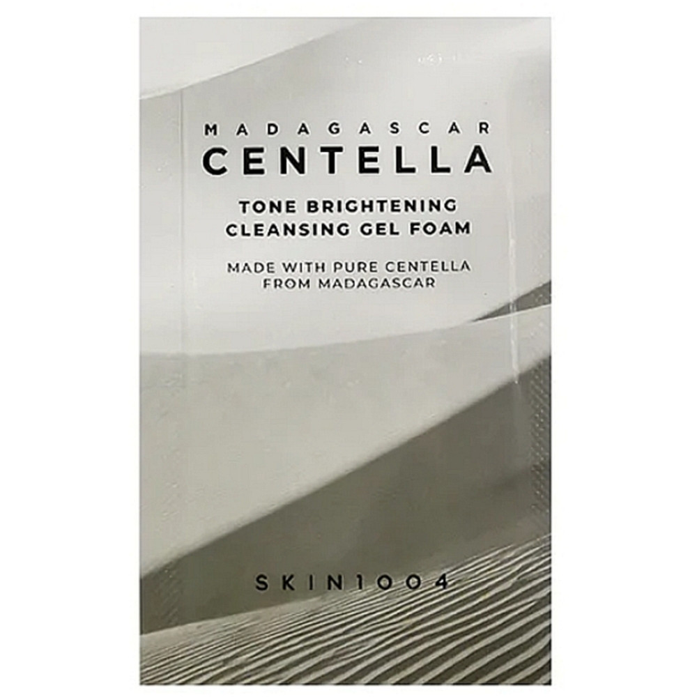 Пробник гель-пінки для обличчя SKIN1004 Madagascar Centella Tone Brightening Cleansing Gel Foam 1.5 мл