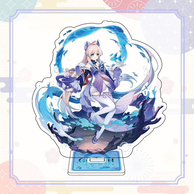 Одношарова акрилова фігурка Genshin Impact Геншин Імпакт Kokomi Кокомі 15 см, фото 1