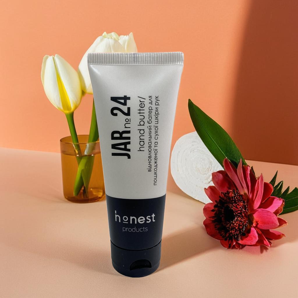 Відновлюючий батер JAR №24 для пошкодженої та сухої шкіри рук 75 мл, фото 1