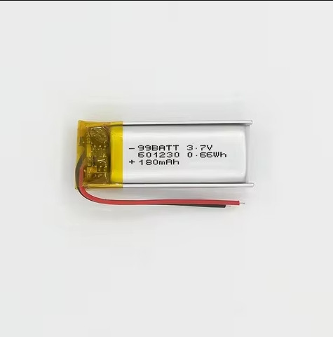 Аккумулятор универсальный с проводами 601230 3.7V 6мм*12мм*30мм 180 mAh