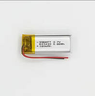 Аккумулятор универсальный с проводами 601230 3.7V 6мм*12мм*30мм 180 mAh