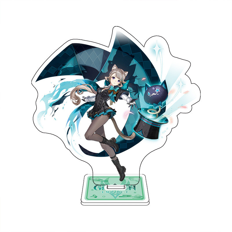 Одношарова акрилова фігурка Genshin Impact Геншин Імпакт Lynette Лінетт 15 см, фото 1