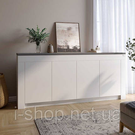 Великий комод LION Ларрі-1 Нiмфея альба/Антрацит (LION-041040), фото 1