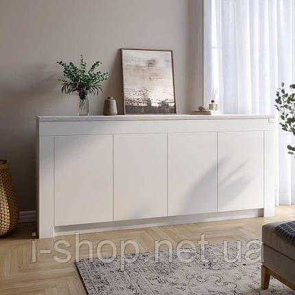Великий комод LION Ларрі-1 Нiмфея альба/Бетон (LION-041041), фото 1
