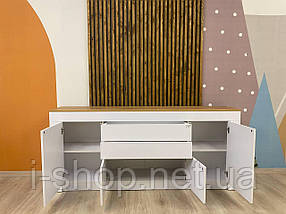 Великий комод LION Ларрі-2 Нiмфея альба/Бетон (LION-041058), фото 6