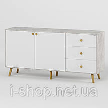 Комод LION Хьюге-5 Бетон/Німфея альба (LION-041104), фото 3