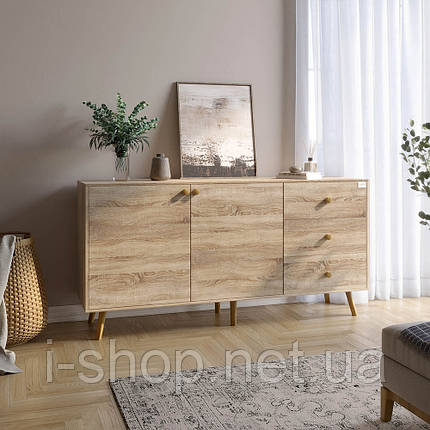 Комод LION Хьюге-5 Дуб сонома трюфель (LION-041109), фото 1