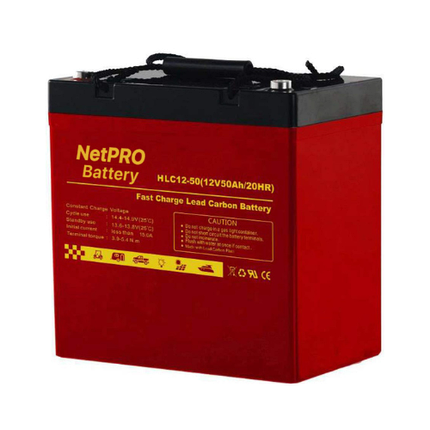 Акумулятор NetPRO HLC 12-50 (12V/50Ah carbon GEL), фото 1
