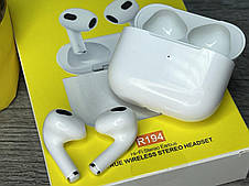 Bluetooth Навушники AirPods 3 WUW Білі, Аірподс 3 Сумісність з iOS та Android, фото 4