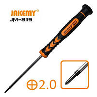 Викрутка Jakemy JM-8119 хрестоподібна(PH2.0)