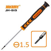Викрутка Jakemy JM-8119 пласка(SL1.5)