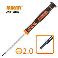 Викрутка Jakemy JM-8119 пласка(SL2.0)