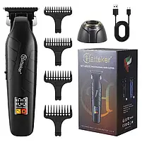 Комбо-набір (машинка+тример) Hatteker Cordless Black (HT-6036-BK+HT-6029-BK), фото 6
