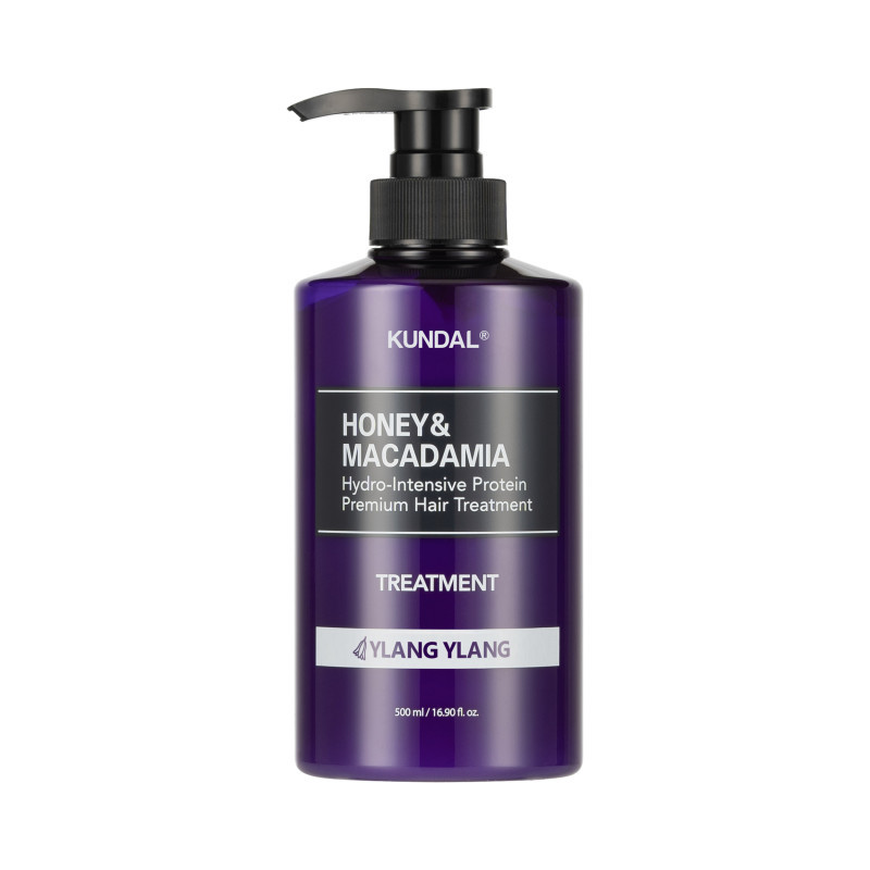Кондиціонер для волосся "Іланг-іланг" Kundal Honey & Macadamia Protein Hair Treatment Ylang Ylang 500 мл