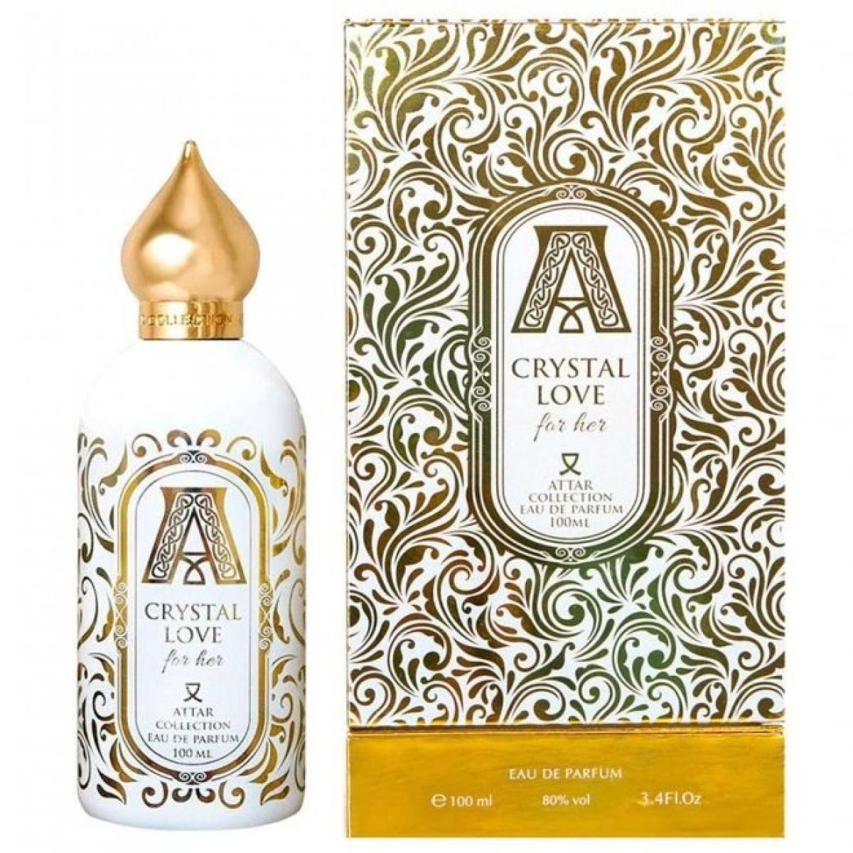 Гурманські нішеві парфуми Attar Collection Crystal Love For Her (Original Quality) edp 100 ml